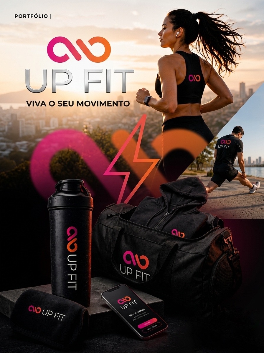 UP FIT — apresentação de marca